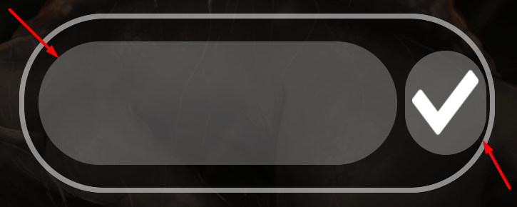 The blank box and checkmark icon in Jurassic Genesis