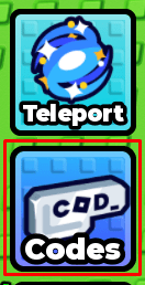 Spear Escape codes button