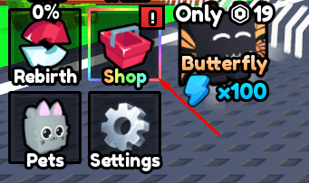 Shop icon in +1 Car Power Per Step