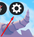 The settings icon in Mine RNG