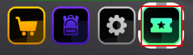 Surive the Job Application green ticket icon