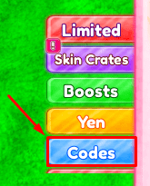 Poison Sushi Challenge codes button