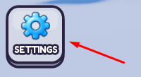 SETTINGS icon in Gears Incremental