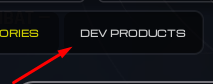 The DEV PRODUCTS button in FORCE