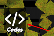 Codes icon in GREED