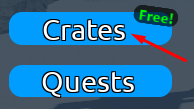 The Crates button in FPV Drone Sim