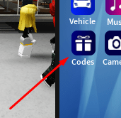 The Codes button in DriveMY