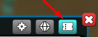 The Codes icon in RNG Hero Squad