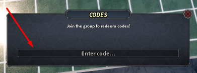 The Enter code... box in Devil Hunter