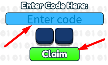 The code redeeming interface in Eat Everyone Simulator