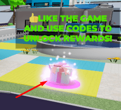 Gift section in Happy City RP