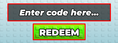 +1 Aura Speed Escape enter codes box and redeem button