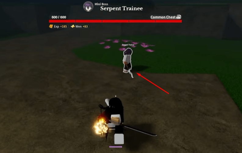 The Serpent Trainee in Slayers 2