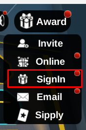 AirDrop Arena signin button