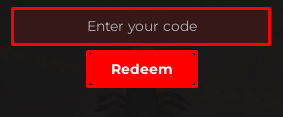 Stranger Things Tycoon enter codes box and redeem button