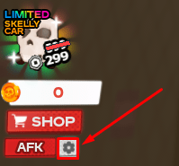 Cars vs Trucks settings button