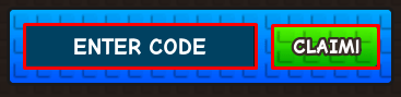 Plant Brainrot Simulator enter codes box and claim button