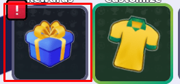 Super League Soccer rewards button