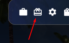 The shopping bag icon in West Indies