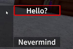 Blox Fruits Ghost NPC Hello dialogue option