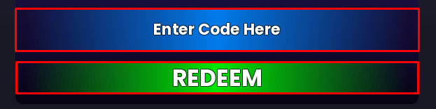 AdrenaLane ABX enter codes box and redeem button