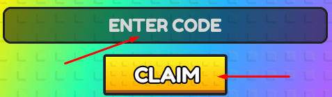 ENTER CODE box and CLAIM button to redeem codes in +1 Dumpling Squishy Per Mile