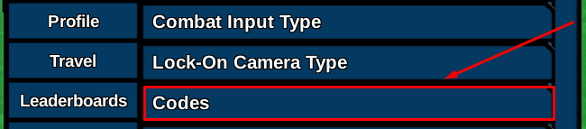 Dragon Generations codes button