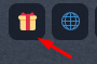 Gift icon in Simulator Truk Indonesia