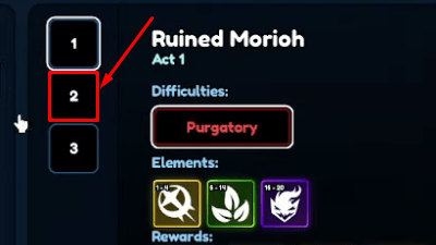 Anime Last Stand Time Essence Act 2 button