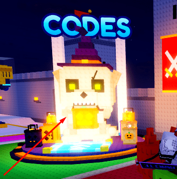 The CODES area in +1 Ride Pets to Fight