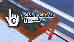 Press C to open redeem feature in Endless Boat Trip