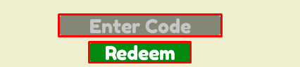 Unga Bunga Caveman Tycoon enter codes box