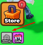 The Settings icon in Spin For Free