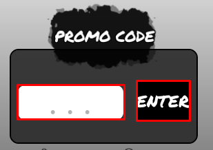 Life Sentence enter codes box and enter button