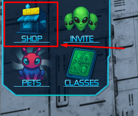 Dead Space shop button