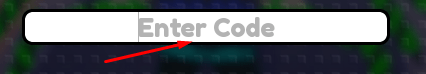 Enter Code box to redeem codes in Grow your City!
