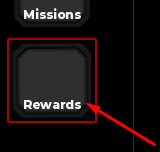 The Rewards button in Spider Rising: Spider-Man