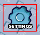 Fill Water Tanks settings button