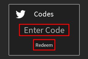 Life Incremental enter codes box and redeem button