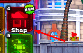 Shop icon that reveals the redeem code interface
