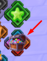 The treasure chest icon in Fishing Incremental 2