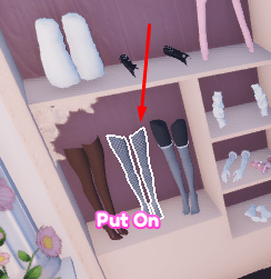 Dress to Impress Fishnets location example