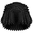 Black Spikey Coat in Blox Fruits