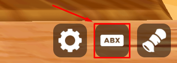 Superhero Legends ABX button