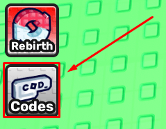 Shoot the Brainrots codes button