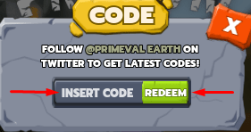 Primeval Earth Dinosaur Survival Codes Section
