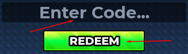 Enter Code box and REDEEM button to redeem codes in Airline Idle
