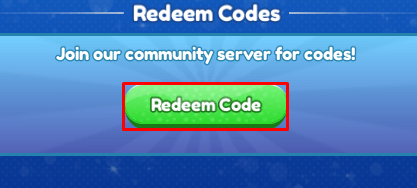 Claw Machine Simulator redeem code button