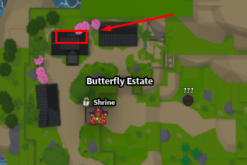 The Insect Breathing trainer's location in Slayers 2