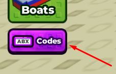 The Codes button in +1 Speed Boat Tsunami